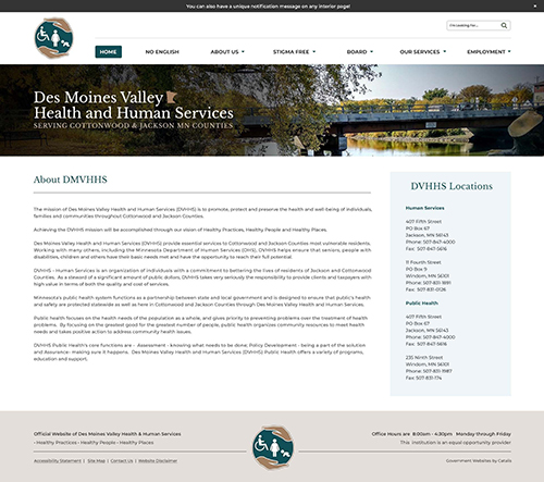 DMVHHS - Inner Page mock