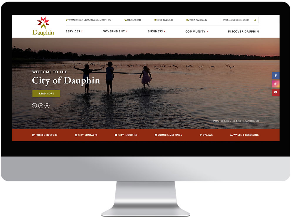 View Port of Dauphin