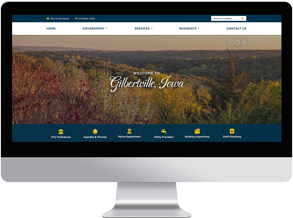 View Port of Gilbertville