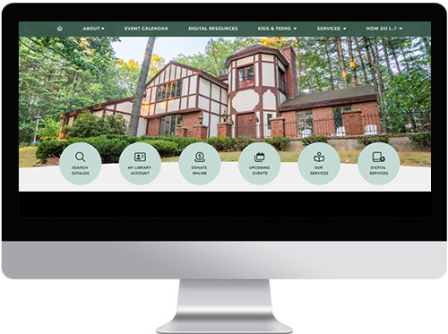 View Port of Hampden Library