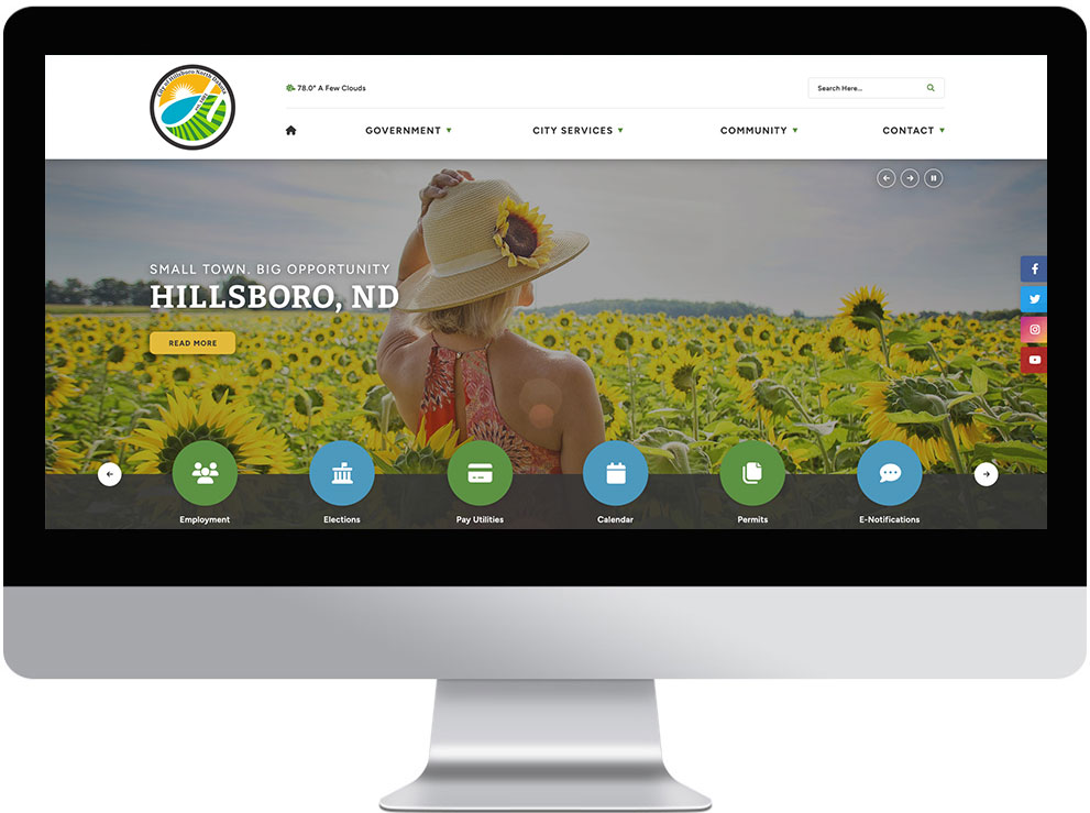 View port for Hillsboro