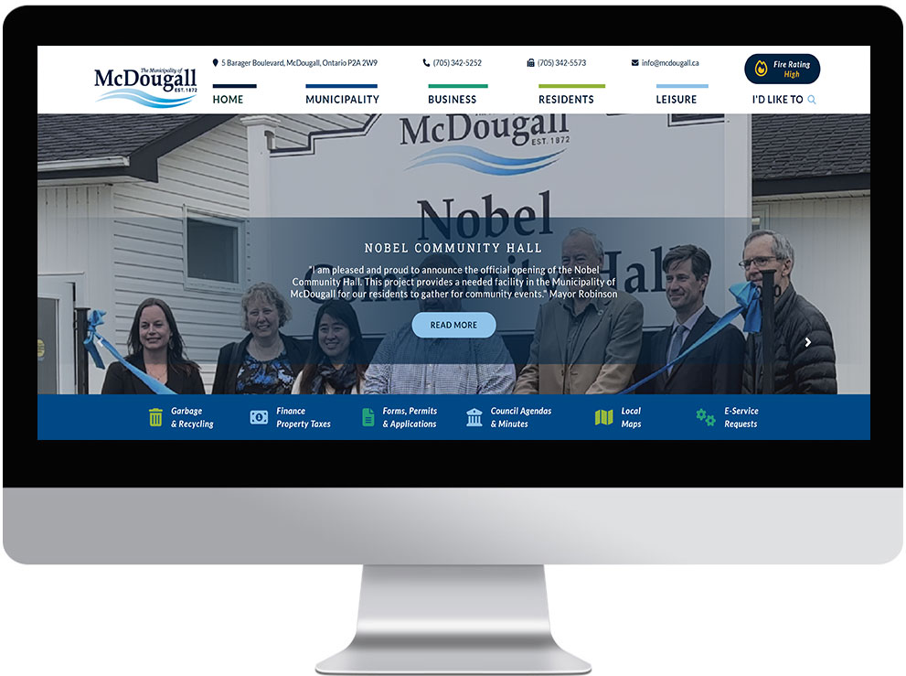 View port for McDougall