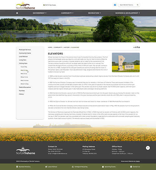 Norfolk Treherne - Inner Page mock