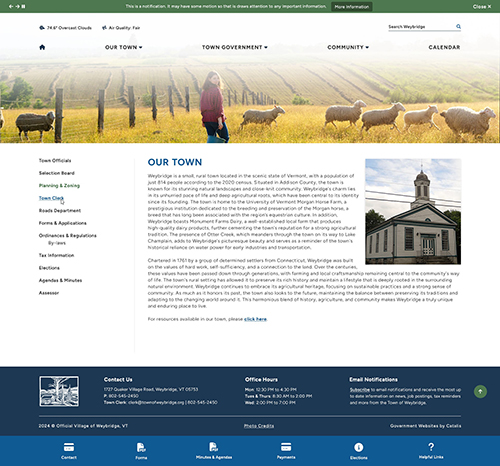 Weybridge- Inner Page mock